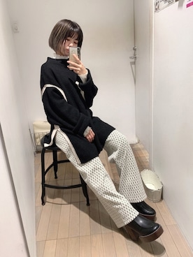 ぎちこ(Jeanasis)さん（レディース・145cm）の冬コーディネート