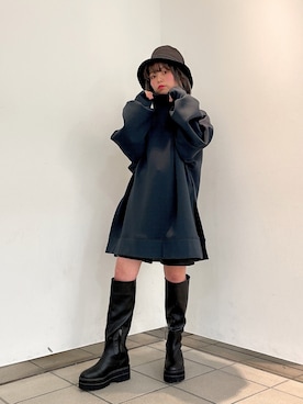 ぎちこ(Jeanasis)さん（レディース・145cm）の冬コーディネート