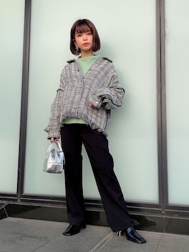 ぎちこ(Jeanasis)さん（レディース・145cm）の冬コーディネート