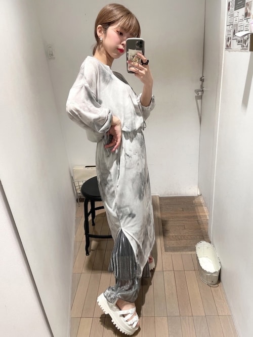 Jeanasisラフォーレ原宿店ぎちこ Jeanasis さんのワンピースを使ったコーディネート Zozotown