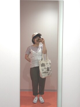 つーさん（レディース・152cm）の夏コーディネート