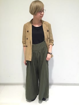 mahoさん（レディース・161cm）の春コーディネート