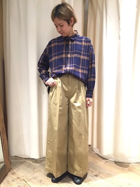 mahoさん（レディース・161cm）の秋コーディネート