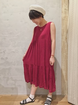 Rihoさん（レディース・155cm）の夏コーディネート