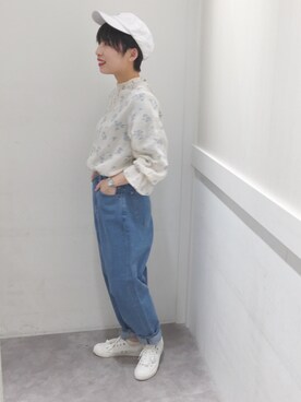 Rihoさん（レディース・155cm）の冬コーディネート