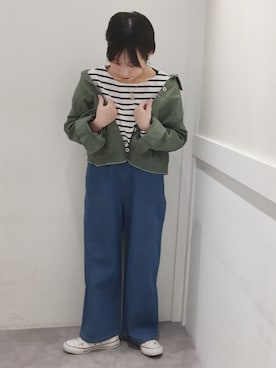 Rihoさん(レディース・155cm)の冬コーディネート