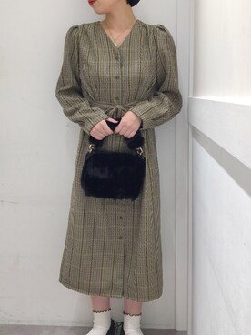 Rihoさん（レディース・155cm）の秋コーディネート