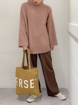 Rihoさん(レディース・155cm)の冬コーディネート