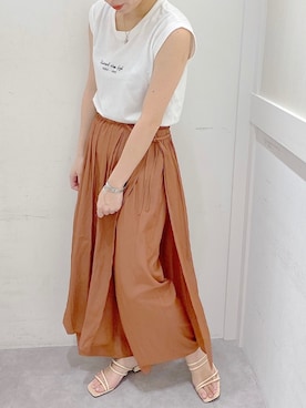 Rihoさん（レディース・155cm）の春コーディネート
