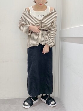 Rihoさん（レディース・155cm）の夏コーディネート