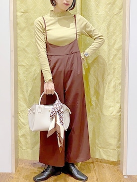 Rihoさん（レディース・155cm）の秋コーディネート