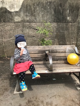 ouiさん（キッズ・90cm）の春コーディネート