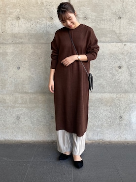 きあちさん（レディース・162cm）の秋コーディネート