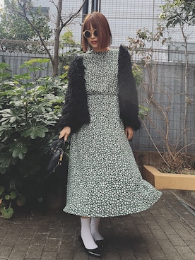 近藤千尋さん（レディース・160cm）の冬コーディネート