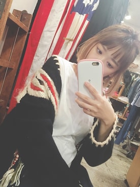 「iFace（アイフェイス）のアイテム」を使った、近藤千尋さん（レディース・160cm）の春コーディネート