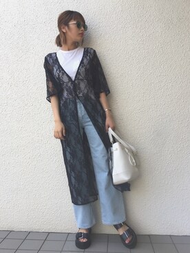 近藤千尋さん（レディース・160cm）の夏コーディネート