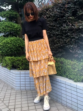 近藤千尋さん(レディース・160cm)の夏コーディネート