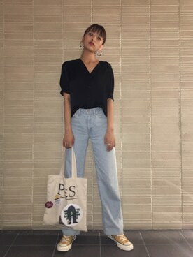 近藤千尋さん（レディース・160cm）の夏コーディネート