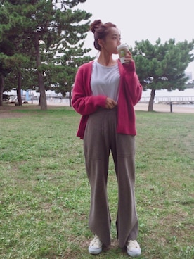 近藤千尋さん（レディース・160cm）の秋コーディネート