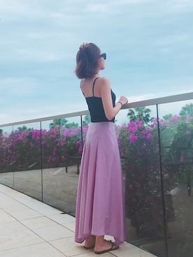 「GIVENCHY（ジバンシイ）のアイテム」を使った、近藤千尋さん（レディース・160cm）の冬コーディネート