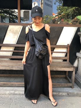 近藤千尋さん(レディース・160cm)の夏コーディネート