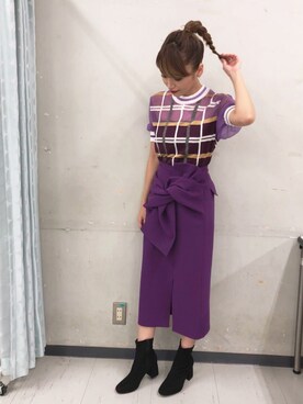 近藤千尋さん(レディース・160cm)の秋コーディネート