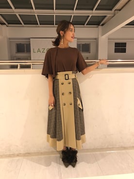 近藤千尋さん（レディース・160cm）の秋コーディネート