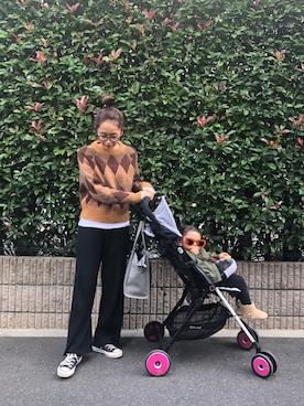 「rag & bone（ラグアンドボーン）のアイテム（トップス）」を使った、近藤千尋さん（レディース・160cm）の秋コーディネート