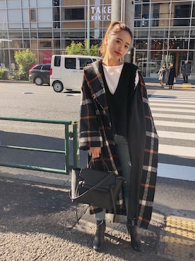 近藤千尋さん(レディース・160cm)の冬コーディネート