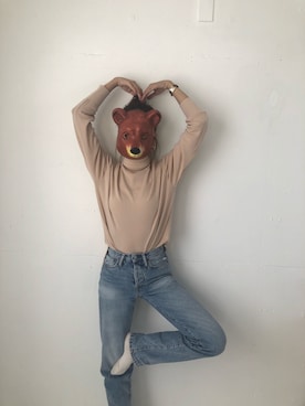 近藤千尋さん（レディース・160cm）の冬コーディネート