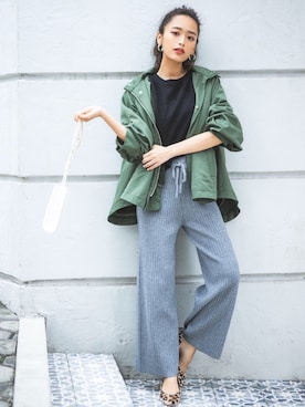 近藤千尋さん(レディース・160cm)の夏コーディネート