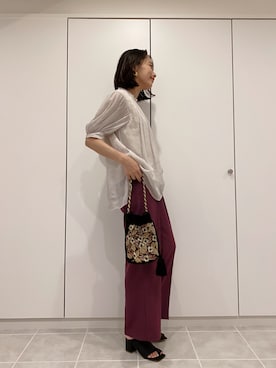 近藤千尋さん（レディース・160cm）の夏コーディネート