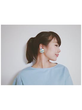 「note et silence （ノートエシロンス）のアイテム（ワンピース/ドレス）」を使った、Connieさん（レディース・163cm）の夏コーディネート