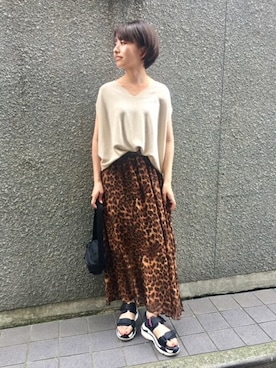 JEANASIS　mkさん（レディース・155cm）の夏コーディネート