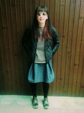 「soe（ソーイ）のアイテム」を使った、tamakiさん（レディース・160cm）の冬コーディネート