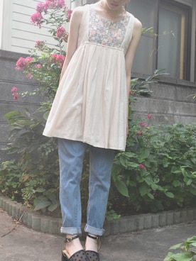 mintさん（レディース・157cm）の夏コーディネート