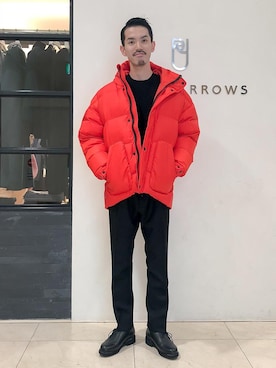 「WILLIAM LOCKIE（ウィリアムロッキー）のアイテム」を使った、井上 雄樹さん（メンズ・182cm）の秋コーディネート