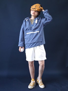 「MOJO（モジョ）のアイテム」を使った、鸠摩智_zZさん（レディース・157cm）の秋コーディネート
