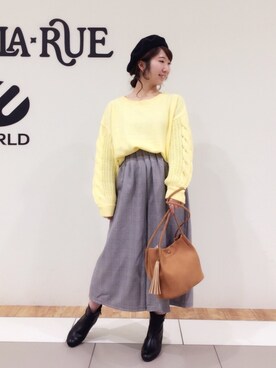 あいさん（レディース・153cm）の冬コーディネート