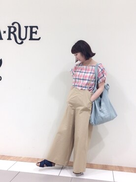 あいさん（レディース・153cm）の夏コーディネート