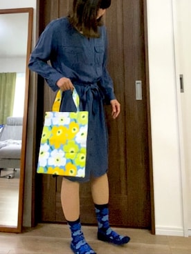 「Another Edition（アナザーエディション）のアイテム（ワンピース/ドレス）」を使った、mihonekkoさん（レディース・165cm）の春コーディネート
