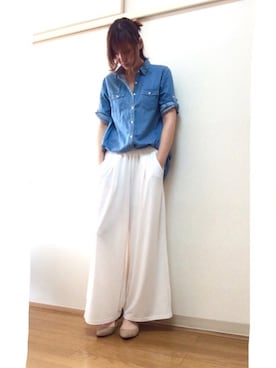 「ドラフトEM」｜shihomiさん（レディース・168cm）の春コーディネート