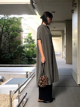 「アイテム（ピアス（両耳用））」を使った、shihomiさん（レディース・169cm・40代）の秋コーディネート