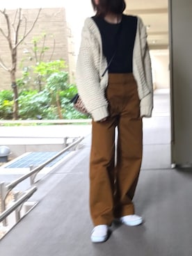 「BEAMS（ビームス）のアイテム」を使った、shihomiさん（レディース・169cm・40代）の春コーディネート