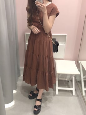 NENEさん（レディース・162cm）の夏コーディネート