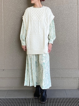 コウノさん（レディース・160cm）の秋コーディネート
