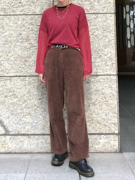 コウノさん(レディース・160cm)の秋コーディネート