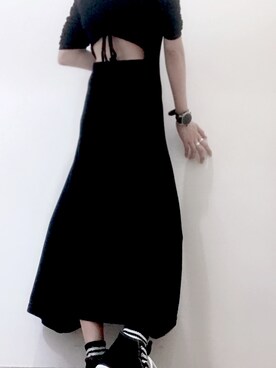 「ENVYM（アンビー）のアイテム（ワンピース/ドレス）」を使った、きょろさん（レディース・152cm）の夏コーディネート