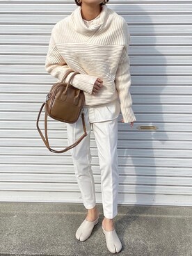 MIHOさん(レディース・158cm)の冬コーディネート
