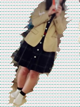 「POU DOU DOU（プードゥドゥ）のアイテム（ブローチ/コサージュ）」を使った、キャベツ(プレッピー好き)さん（レディース・158cm）の春コーディネート